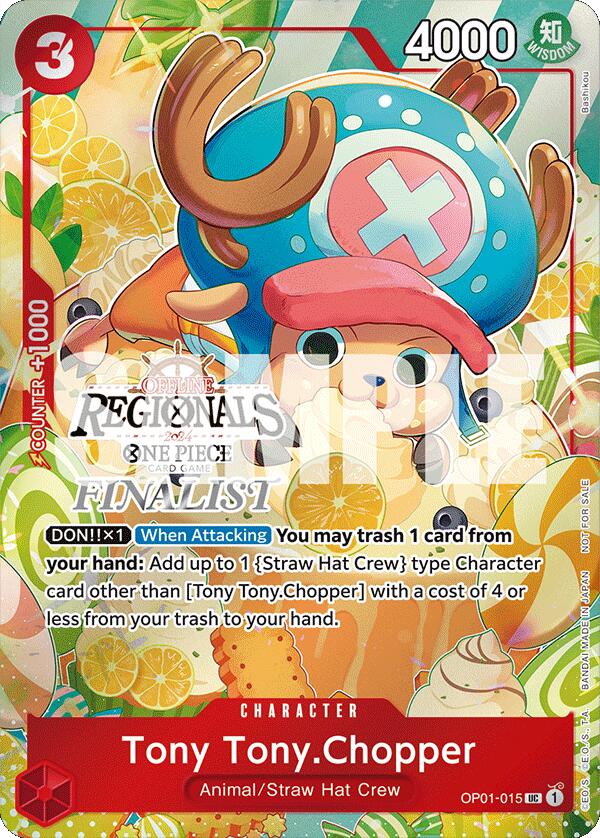 Tony Tony.Chopper (Offline Regional 2024 Vol. 3) [Finalist] [One Piece Promotion Cards] | Silver Goblin