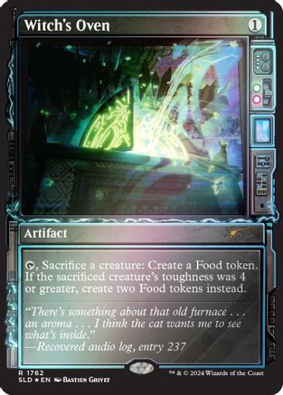 Witch's Oven (Rainbow Foil) (1762) Foil - Secret Lair Drop Series