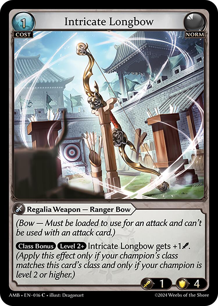 Intricate Longbow (016) [Mortal Ambition] Foil