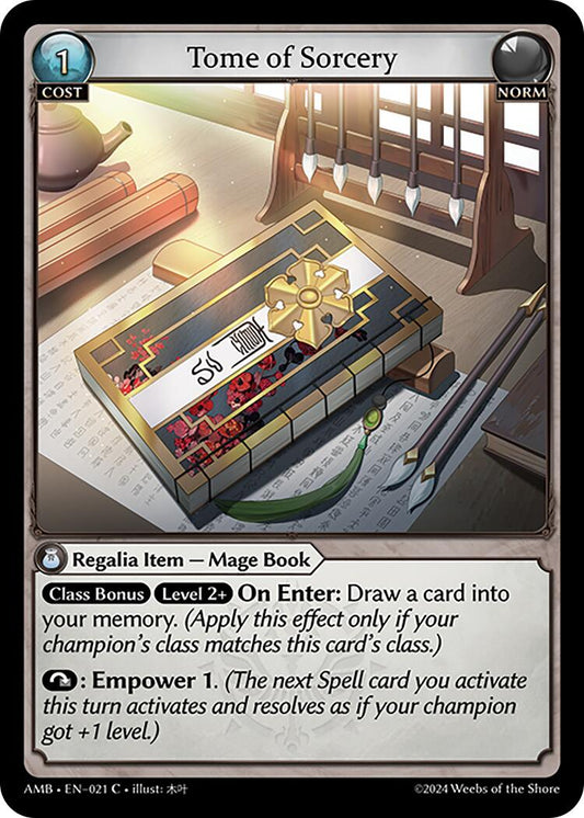 Tome of Sorcery (021) [Mortal Ambition] Foil