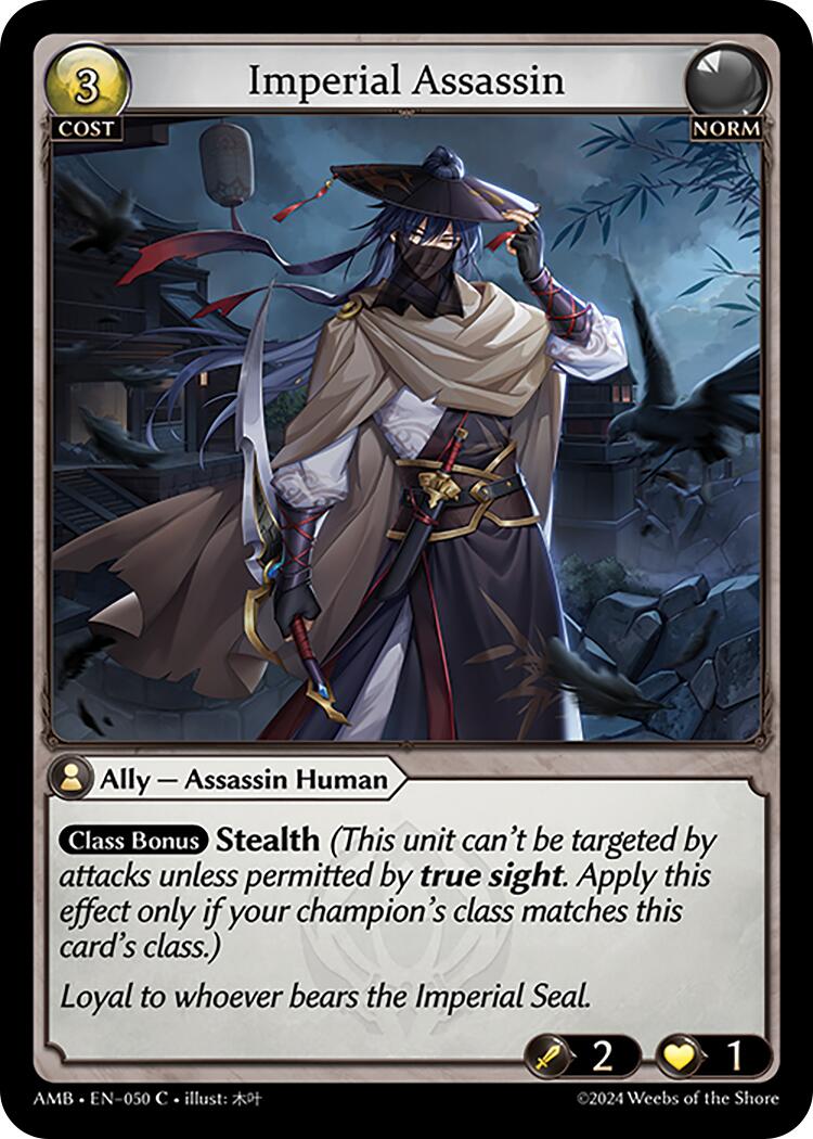 Imperial Assassin (050) [Mortal Ambition] Foil