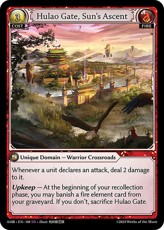 Hulao Gate, Sun's Ascent (108) [Mortal Ambition] Foil