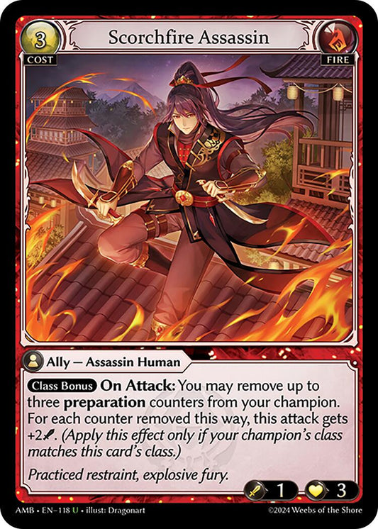 Scorchfire Assassin (118) [Mortal Ambition] Foil