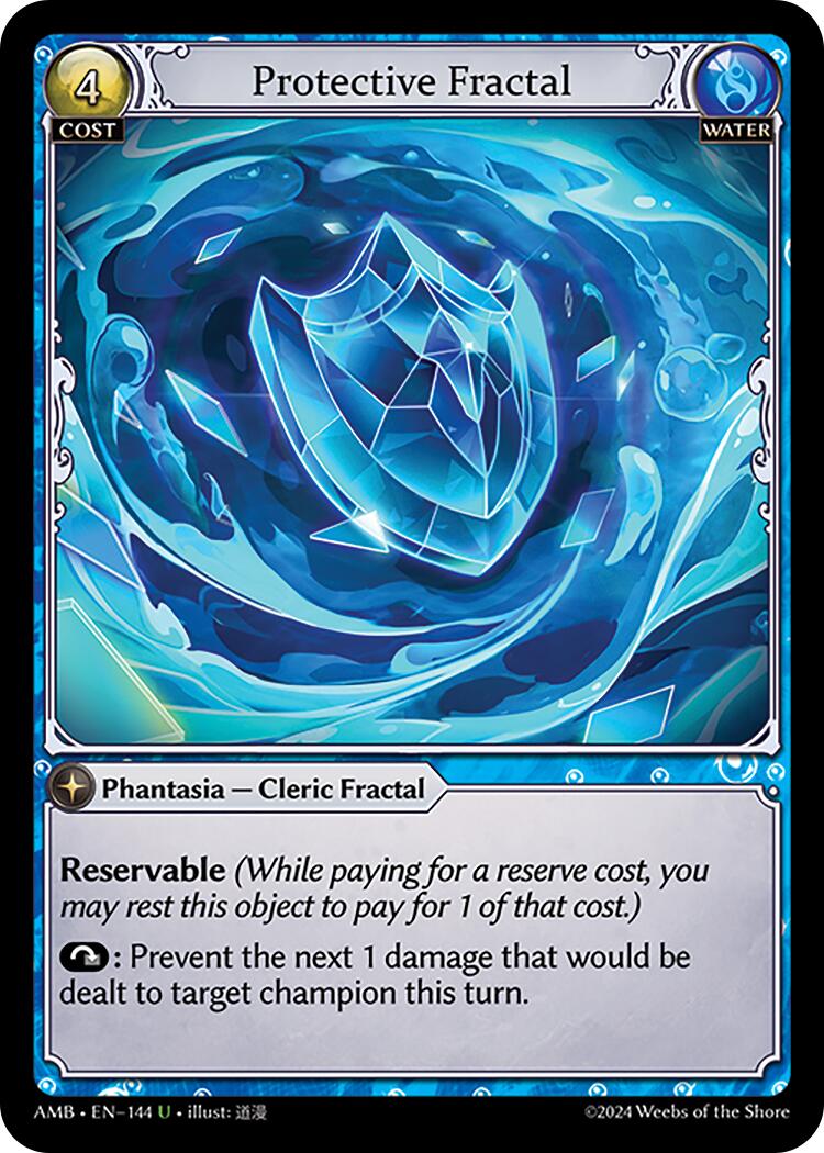 Protective Fractal (144) [Mortal Ambition] Foil