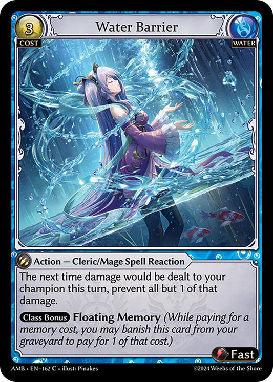 Water Barrier (162) [Mortal Ambition] Foil