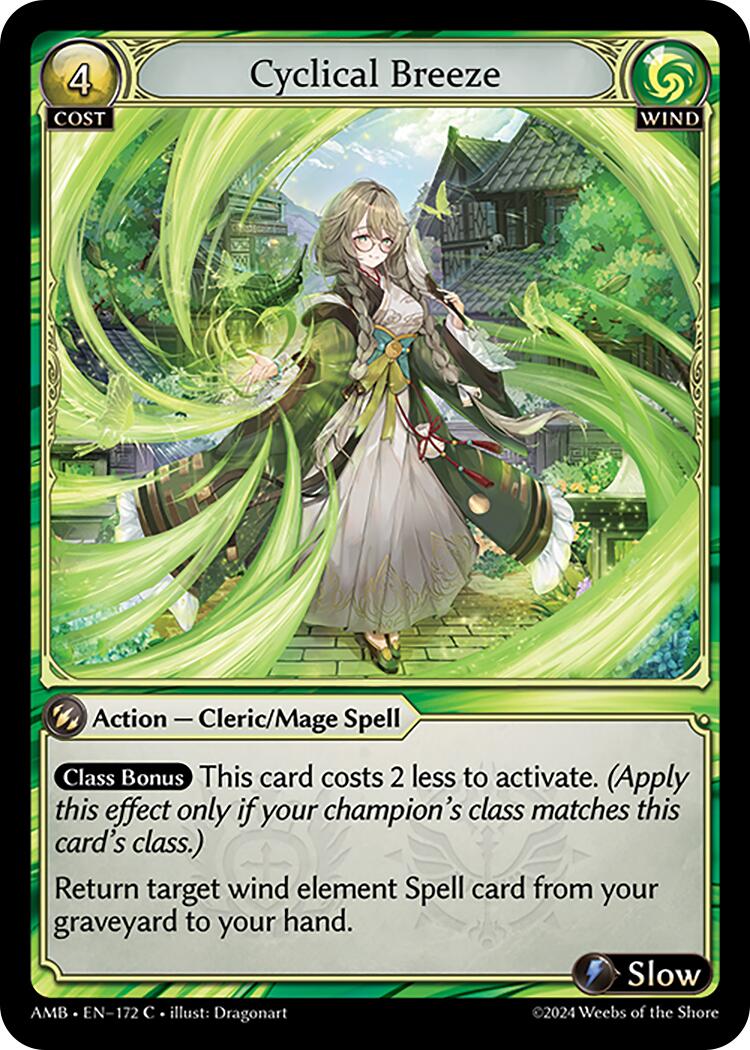 Cyclical Breeze (172) [Mortal Ambition] Foil