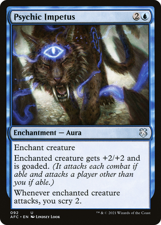 Psychic Impetus [Dungeons & Dragons: Adventures in the Forgotten Realms Commander]