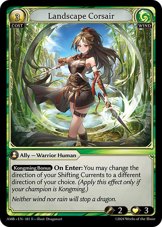Landscape Corsair (181) [Mortal Ambition] Foil