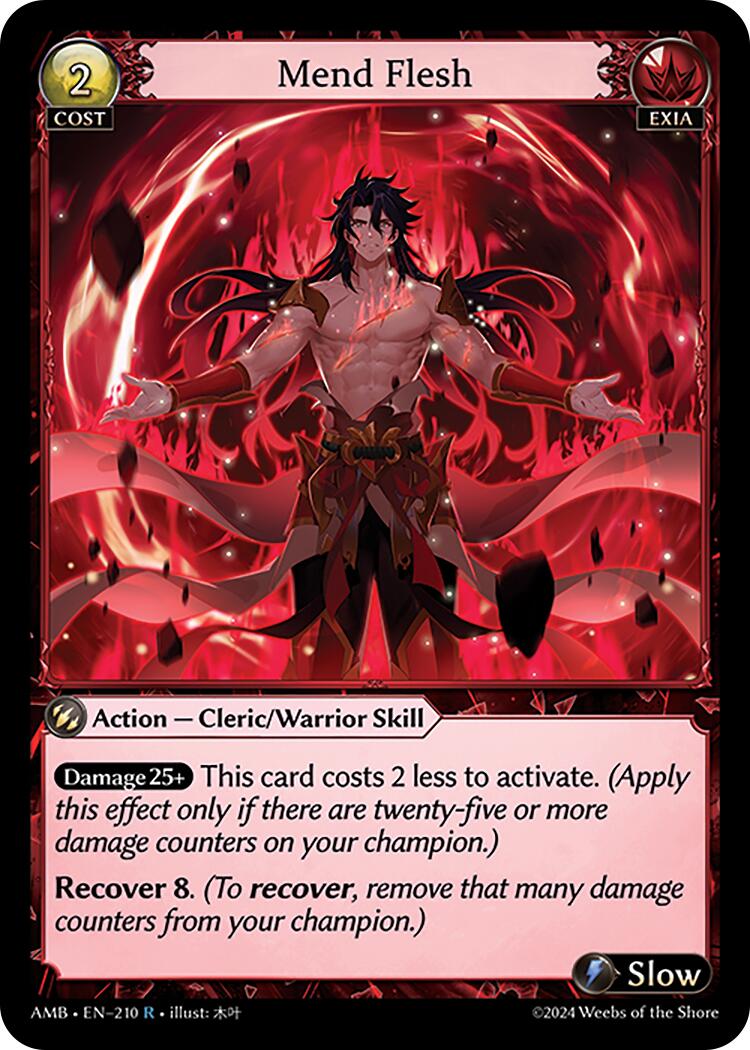 Mend Flesh (210) [Mortal Ambition] Foil