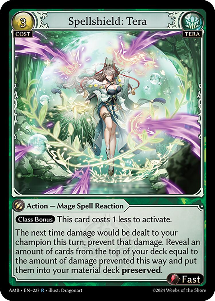 Spellshield: Tera (227) [Mortal Ambition] Foil