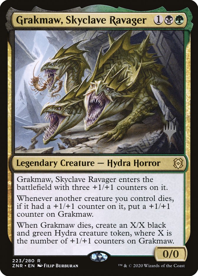 Grakmaw, Skyclave Ravager (Promo Pack) [Zendikar Rising Promos] | Silver Goblin