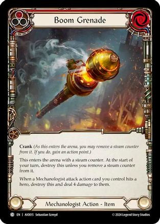 Boom Grenade (Red) (AIO015) - Armory Deck: Dash