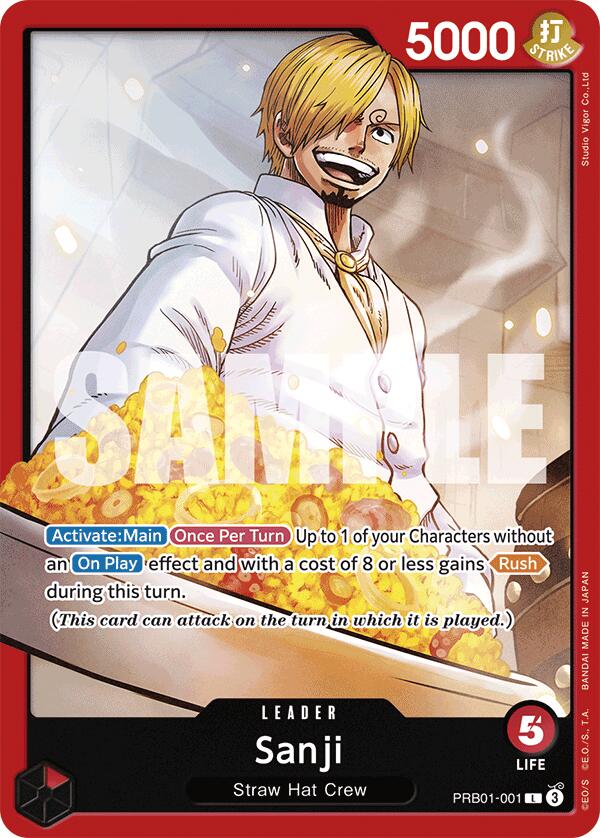 Sanji (PRB01-001) [Premium Booster -The Best-] | Silver Goblin