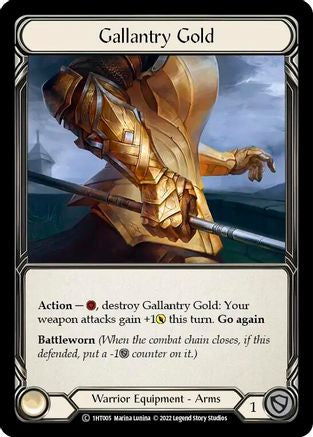 Gallantry Gold (1HT005) - Historic Pack 1 Blitz Deck: Dorinthea | Silver Goblin