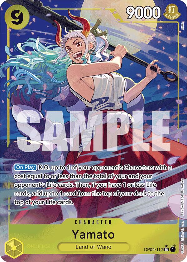 Yamato (OP04-112) (Alternate Art) [Premium Booster -The Best-] | Silver Goblin