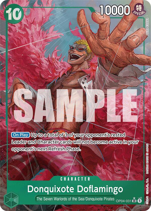 Donquixote Doflamingo (Alternate Art) [Premium Booster -The Best-] | Silver Goblin