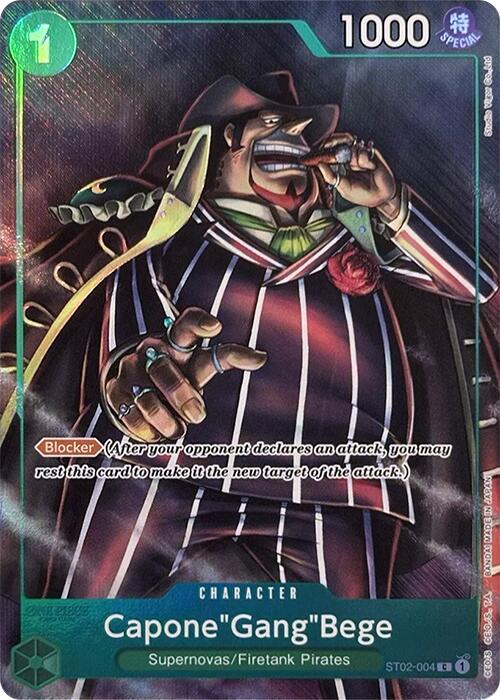 Capone"Gang"Bege (Premium Card Collection -Best Selection Vol. 2-) [One Piece Promotion Cards] | Silver Goblin