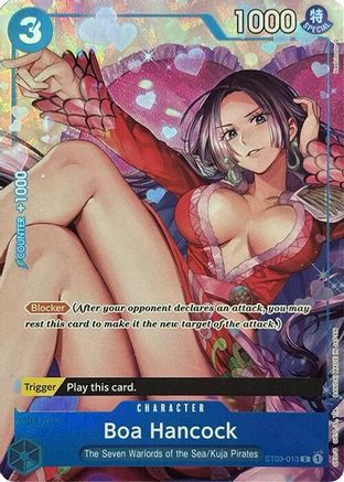 Boa Hancock (Premium Card Collection -Best Selection Vol. 2-) (ST03-013) - One Piece Promotion Cards Foil | Silver Goblin