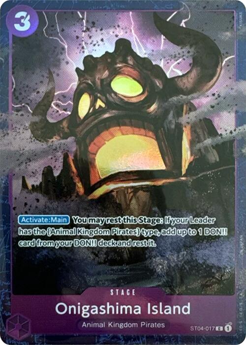 Onigashima Island (Premium Card Collection -Best Selection Vol. 2-) [One Piece Promotion Cards] | Silver Goblin