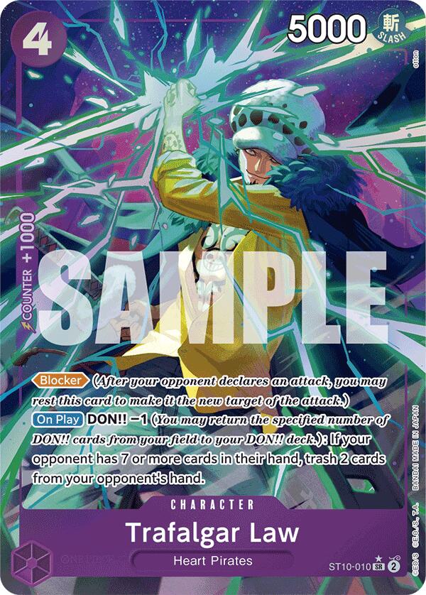 Trafalgar Law (ST10-010) (Alternate Art) [Premium Booster -The Best-] | Silver Goblin