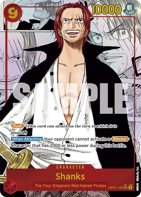 Shanks (Manga) [Premium Booster -The Best-] | Silver Goblin