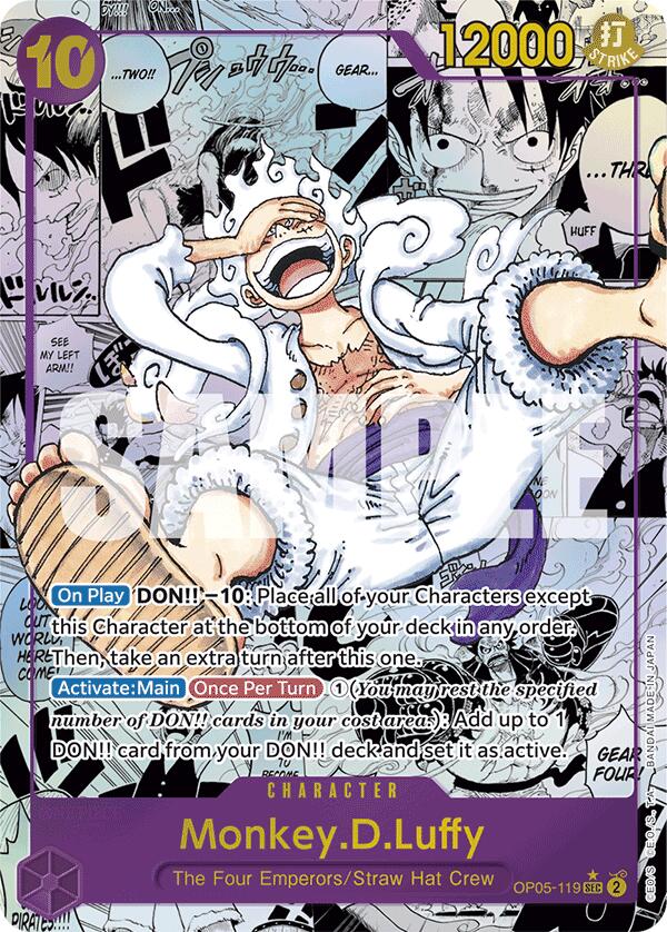 Monkey.D.Luffy (OP05-119) (Manga) [Premium Booster -The Best-] | Silver Goblin