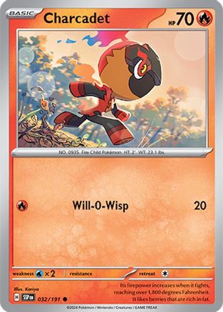Charcadet (032/191) [Scarlet & Violet: Surging Sparks] Reverse Holofoil