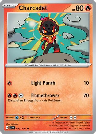 Charcadet (033/191) [Scarlet & Violet: Surging Sparks] Reverse Holofoil