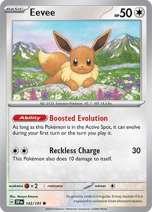 Eevee (143/191) [Scarlet & Violet: Surging Sparks] | Silver Goblin