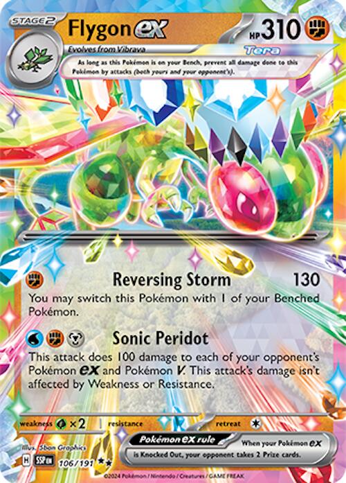 Flygon ex (106/191) [Scarlet & Violet: Surging Sparks] | Silver Goblin