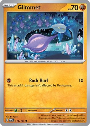 Glimmet (114/191) [Scarlet & Violet: Surging Sparks] Reverse Holofoil