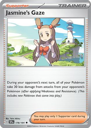 Jasmine's Gaze (178/191) [Scarlet & Violet: Surging Sparks] Reverse Holofoil