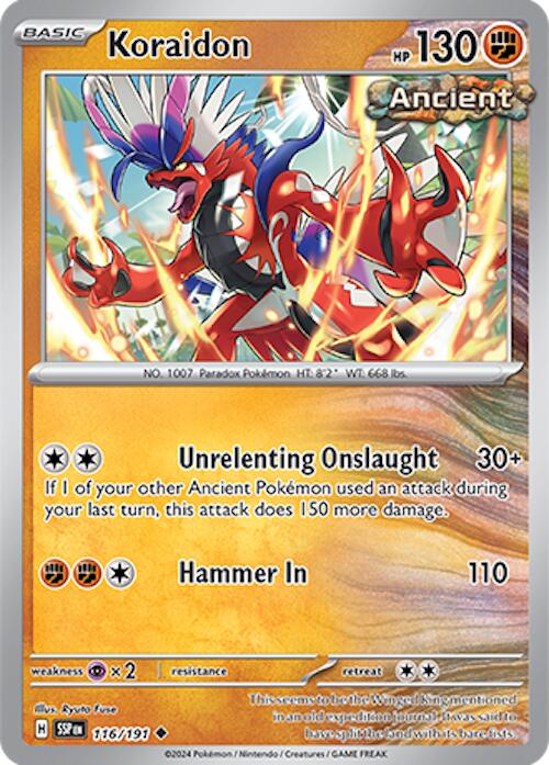 Koraidon (116/191) [Scarlet & Violet: Surging Sparks] | Silver Goblin