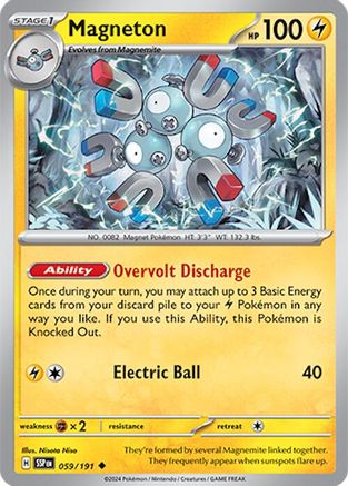 Magneton (059/191) [Scarlet & Violet: Surging Sparks] Reverse Holofoil