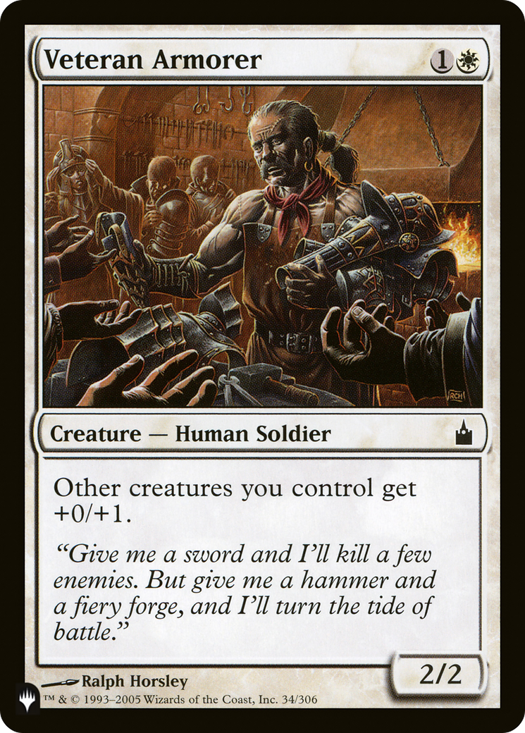 Veteran Armorer [The List] | Silver Goblin