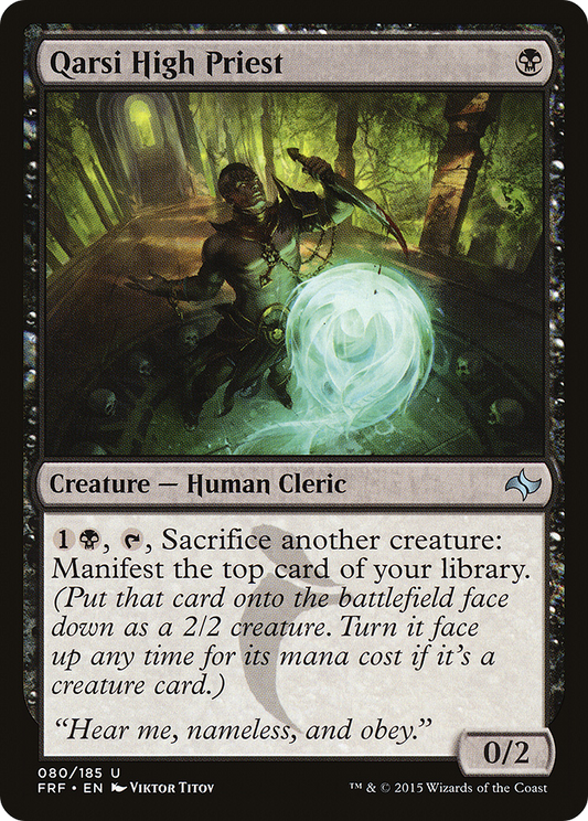 Qarsi High Priest [Fate Reforged] Foil