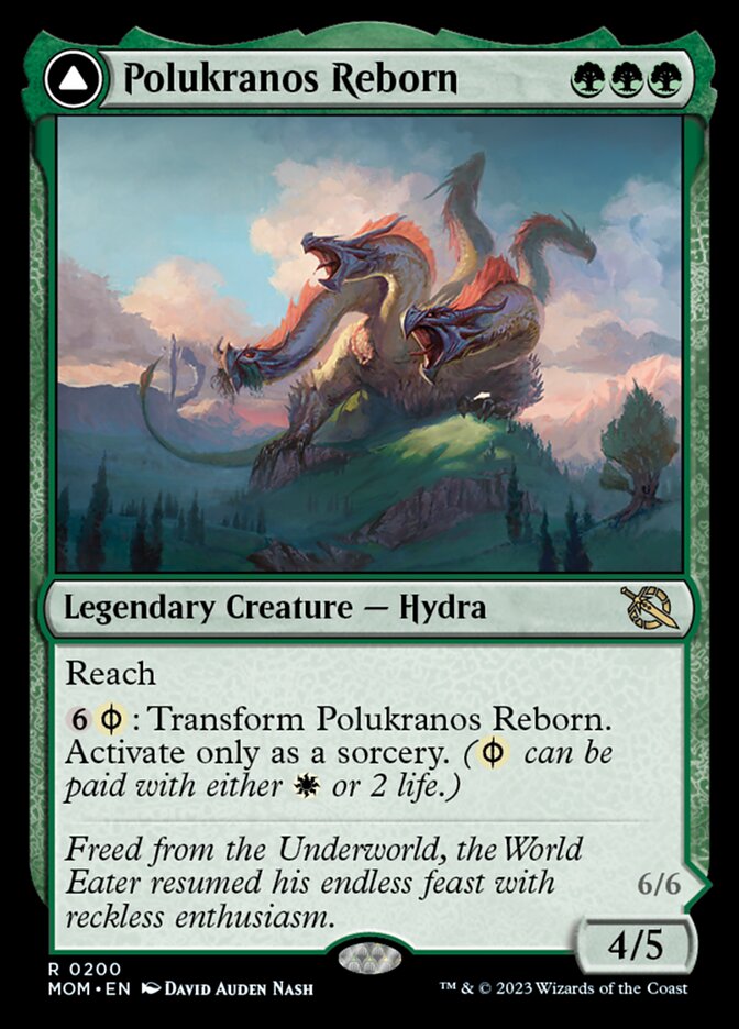 Polukranos Reborn // Polukranos, Engine of Ruin [March of the Machine] | Silver Goblin