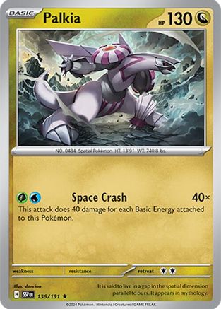 Palkia (136/191) [Scarlet & Violet: Surging Sparks]