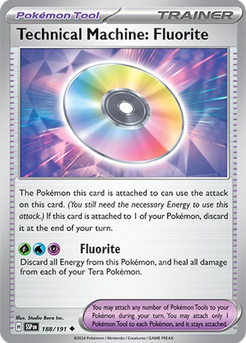 Technical Machine: Fluorite (188/191) [Scarlet & Violet: Surging Sparks] | Silver Goblin