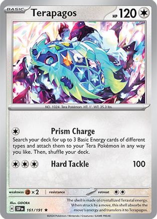 Terapagos (161/191) [Scarlet & Violet: Surging Sparks] Reverse Holofoil
