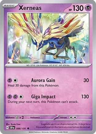 Xerneas (088/191) [Scarlet & Violet: Surging Sparks] | Silver Goblin