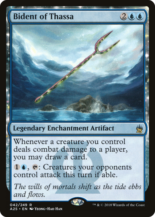 Bident of Thassa [Masters 25] Foil