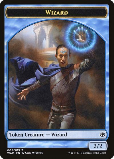 Servo // Wizard Double-Sided Token [Challenger Decks 2020 Tokens] | Silver Goblin