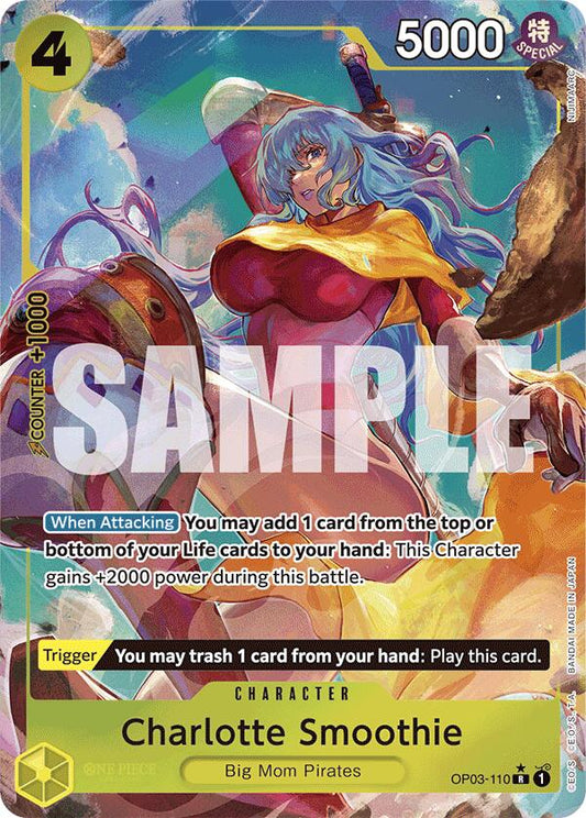 Charlotte Smoothie (Full Art) Foil (OP03-110) - Premium Booster -The Best-