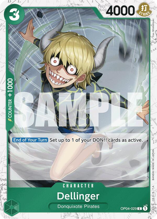 Dellinger (Jolly Roger Foil) [Premium Booster -The Best-] | Silver Goblin