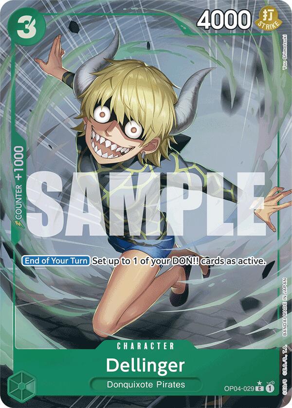 Dellinger (Full Art) [Premium Booster -The Best-] | Silver Goblin