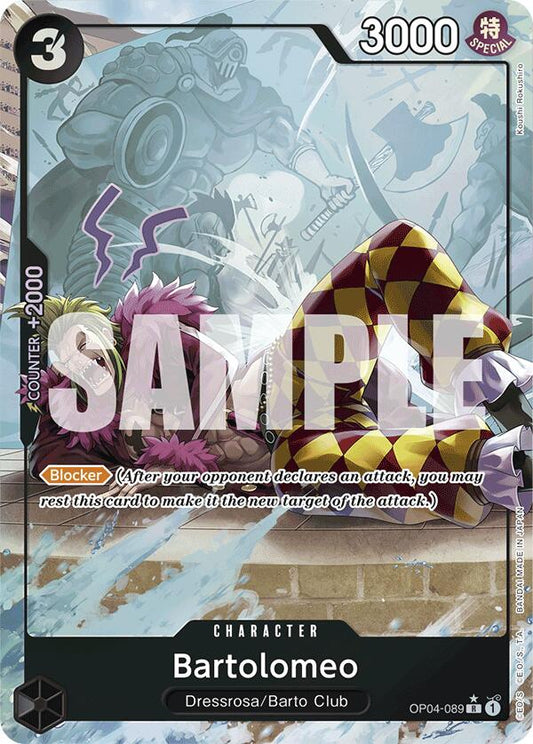 Bartolomeo (OP04-089) (Full Art) (OP04-089) - Premium Booster -The Best- Foil