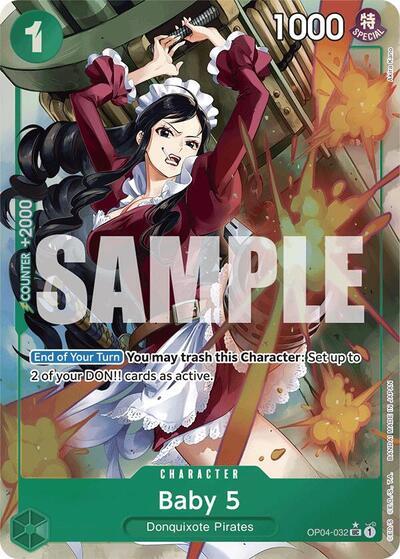 Baby 5 (OP04-032) (Full Art) Foil (OP04-032) - Premium Booster -The Best-