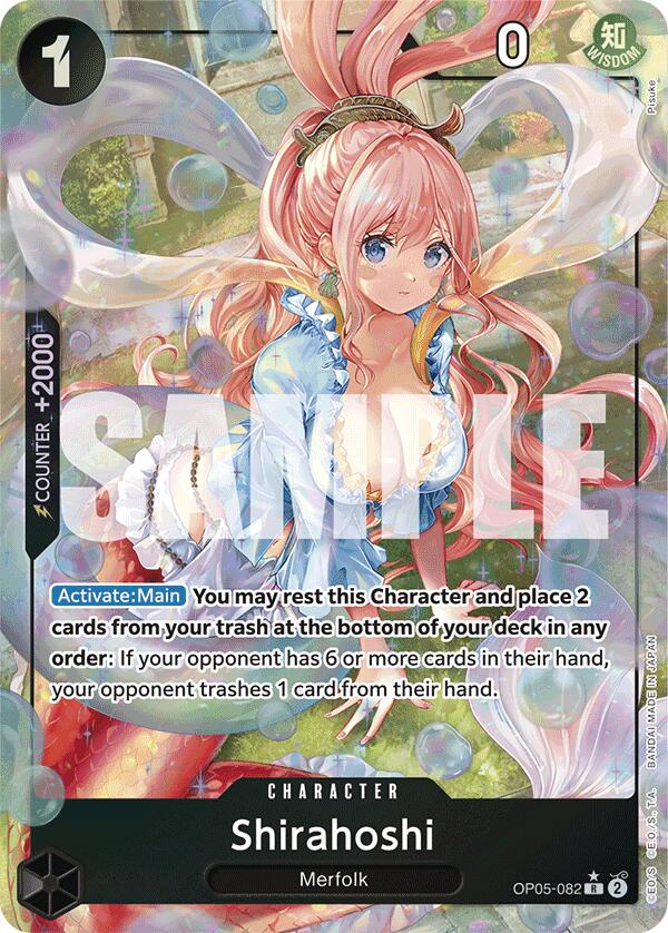 Shirahoshi (OP05-082) (Alternate Art) [Premium Booster -The Best-] | Silver Goblin