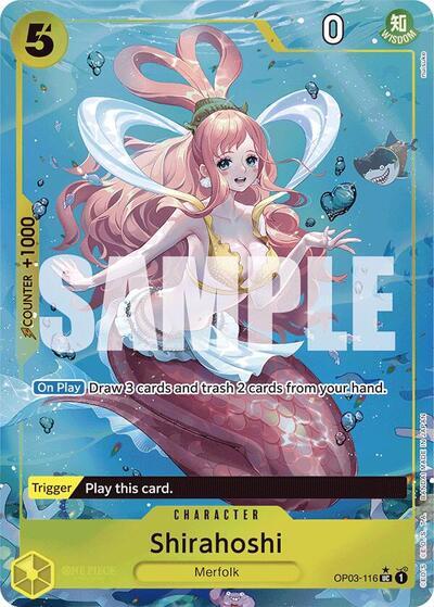 Shirahoshi (OP03-116) (Full Art) [Premium Booster -The Best-] | Silver Goblin